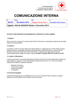 CI0013 - Croce Rossa Italiana – Comitato Locale di Corciano