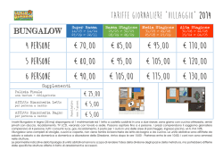download listino - Camping Santa Vittoria