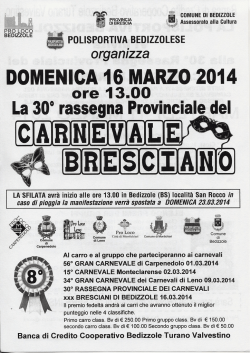 DOMENICA 16 MARZO 2014 - Home Page