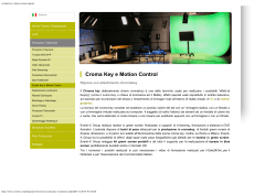 croma key e Green screen riprese - Eventi