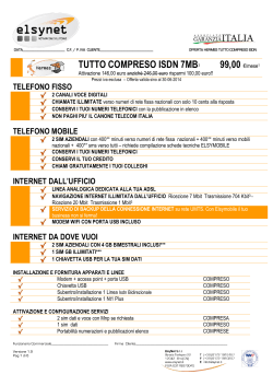 tutto compreso isdn 7mb3 99,00