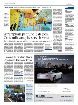 Corriere della Sera del 5 maggio 2014
