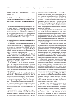 Delibera della Giunta Regionale n. 581 del 02/04/2014