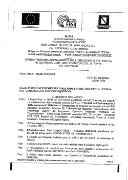 GRADUATORIA PROGETTISTI E COLLAUDATORI