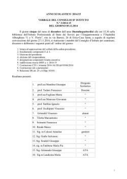 Download degli allegati.