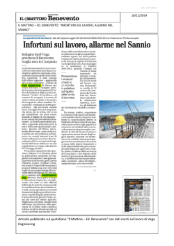 Il Mattino &ndash; Ed. Benevento