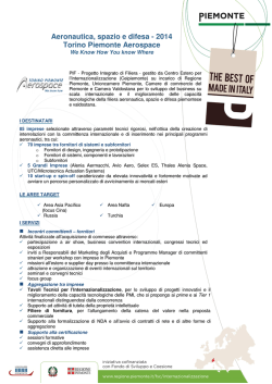 Aeronautica, spazio e difesa