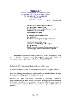 Home sito Federmot