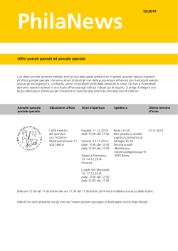 PhilaNews 12/2014Il link viene aperto in una nuova finestra