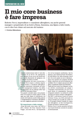 Il mio core business &egrave; fare impresa