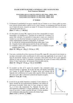 e16_06_2014_Fisica Generale 1 (12CFU)_2&deg;Turno