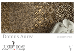 Domus Aurea - Scheda Merchandising
