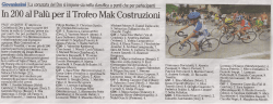 In 200 al Pal&ugrave; per il Trofeo Mak Costruzioni