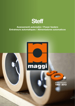 Brochure - Maggi-Engineering S.r.l.