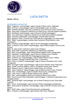 LUCA GATTA - SUSANNA GIORDANO
