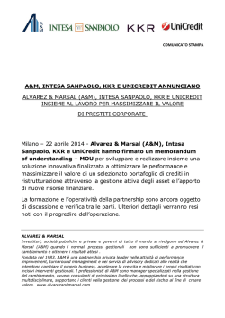il comunicato