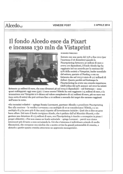 Il fondo Alcedo esce da Pixart e incassa 130 mln da Vistaprint