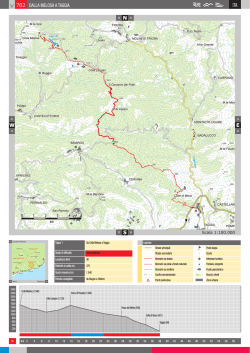 Roadbook percorso 702 - Alpi Del Mare In Bici