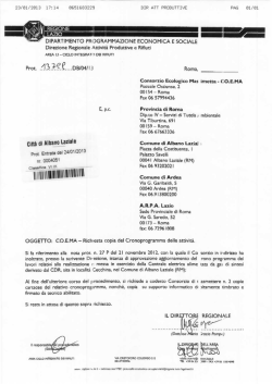 Richiestra cronoprogramma a Co.E.Ma. (115.57 KB)