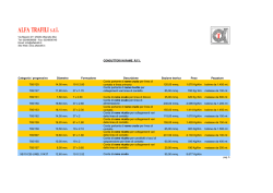 CONDUTTORI IN RAME R.F.I. Categoria / progressivo Diametro