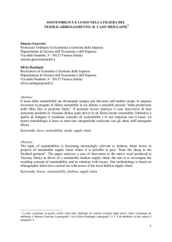 il caso med-laine - International Marketing Trends Conference
