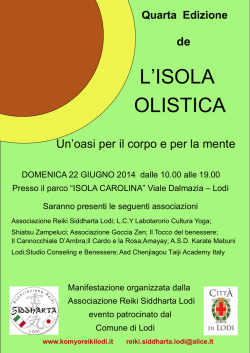 Isola Olistica 2014 (2) - Karate shito ryu Mabuni