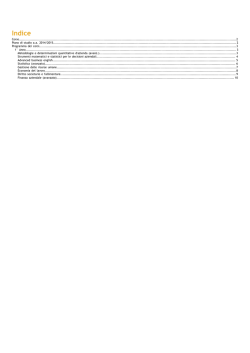 Guida ECTS - Universit&agrave; Cattolica del Sacro Cuore