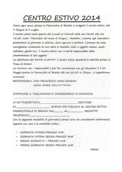 qui - Parrocchia di Braida