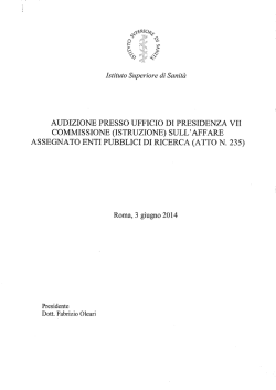 Istituto superiore di sanit&agrave; (ISS)
