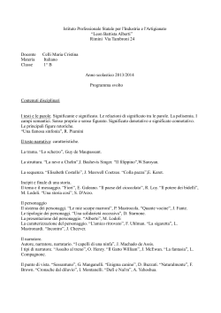 programma Italiano 1B 2013-2014 - IPSIA " L. Battista Alberti "