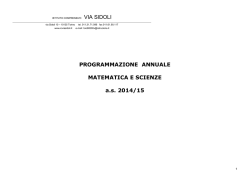 Matematica-scienze 1 B MEDIE