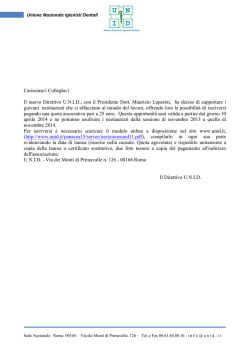 Iscrizione agevolata neolaureati