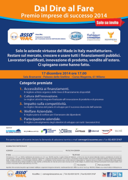 Scarica la domanda di adesione