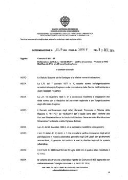 Ittiri: Det. n. 2417 del 11.09.2014