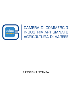 Rassegna stampa dal 01 al 07 Luglio 2014