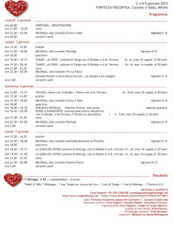 programma e prezzi