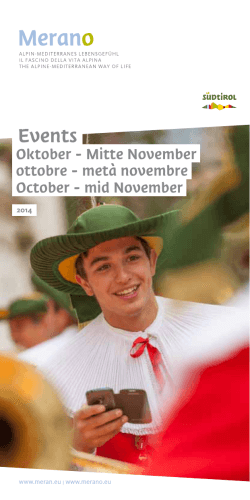 Events - Meran