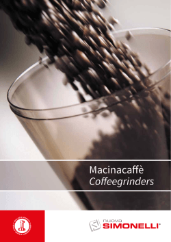 Macinacaffè Coffeegrinders