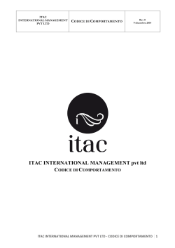 ITAC INTERNATIONAL MANAGEMENT pvt ltd