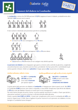 Infografica - Giornata Mondiale del Diabete