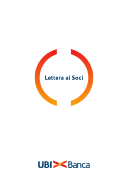 Lettera ai soci