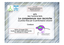 Dott. A. Cirincione - Le competenze non tecniche