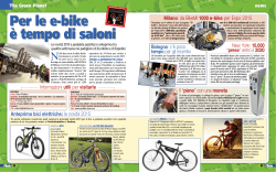 “Per le e-bike è tempo di saloni” – Settembre 2014