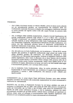 Comune di Bologna, Disposizioni del Sindaco in
