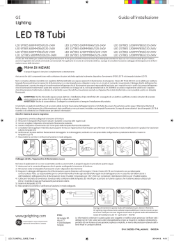 LED T8 Tubi - GE Lighting
