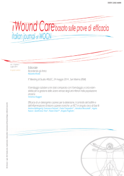 Il Wound Care basato sulle prove di efficacia 5.1 Luglio