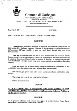 Comune di Garbagna