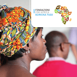 Scarica - Fondazioni for Africa