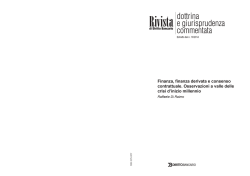 Interessi e frutti civili nella codificazione del 1865