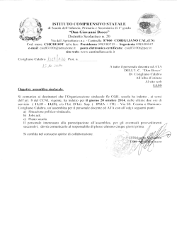 Comunicazione Docenti E ATA